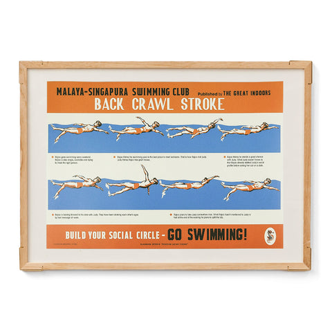 Swimming Stroke Parody Poster Collection