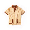 Honeycomb Button-Up Shirt