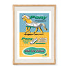 Pony Badminton Legend Shoe Poster