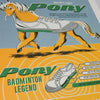 Pony Badminton Legend Shoe Poster