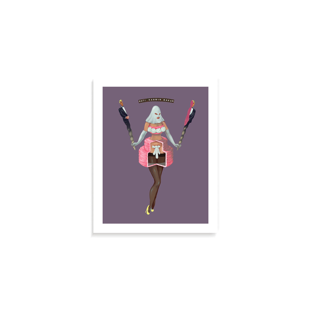 Cake Girl - Limited Edition Giclee Art Print