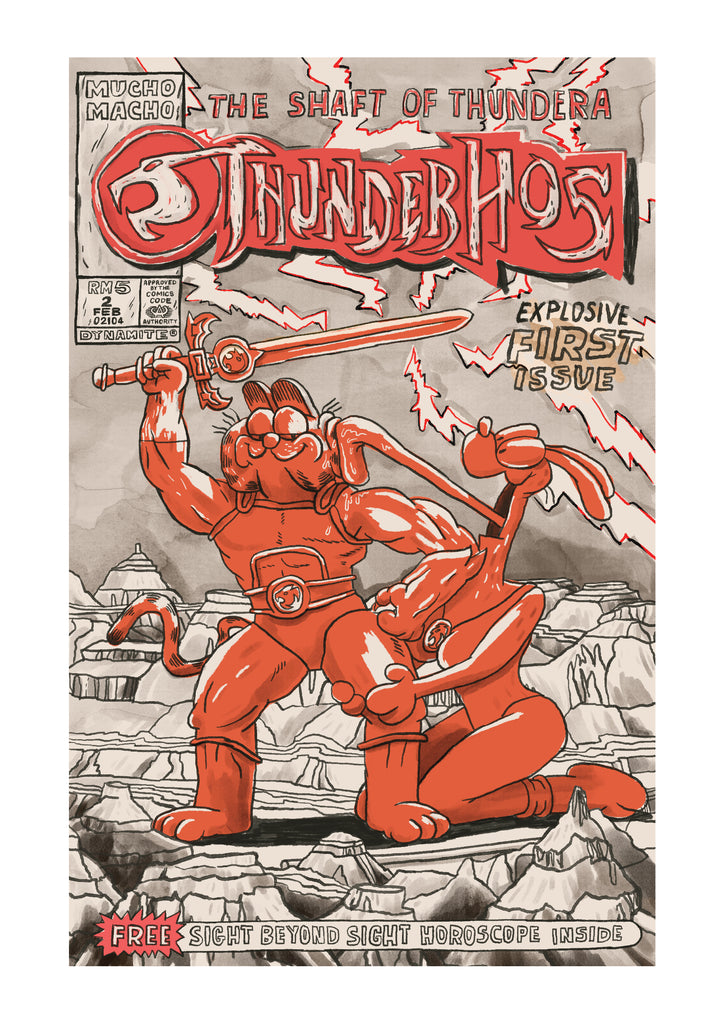 Thunderhos - Limited Edition Giclee Art Print